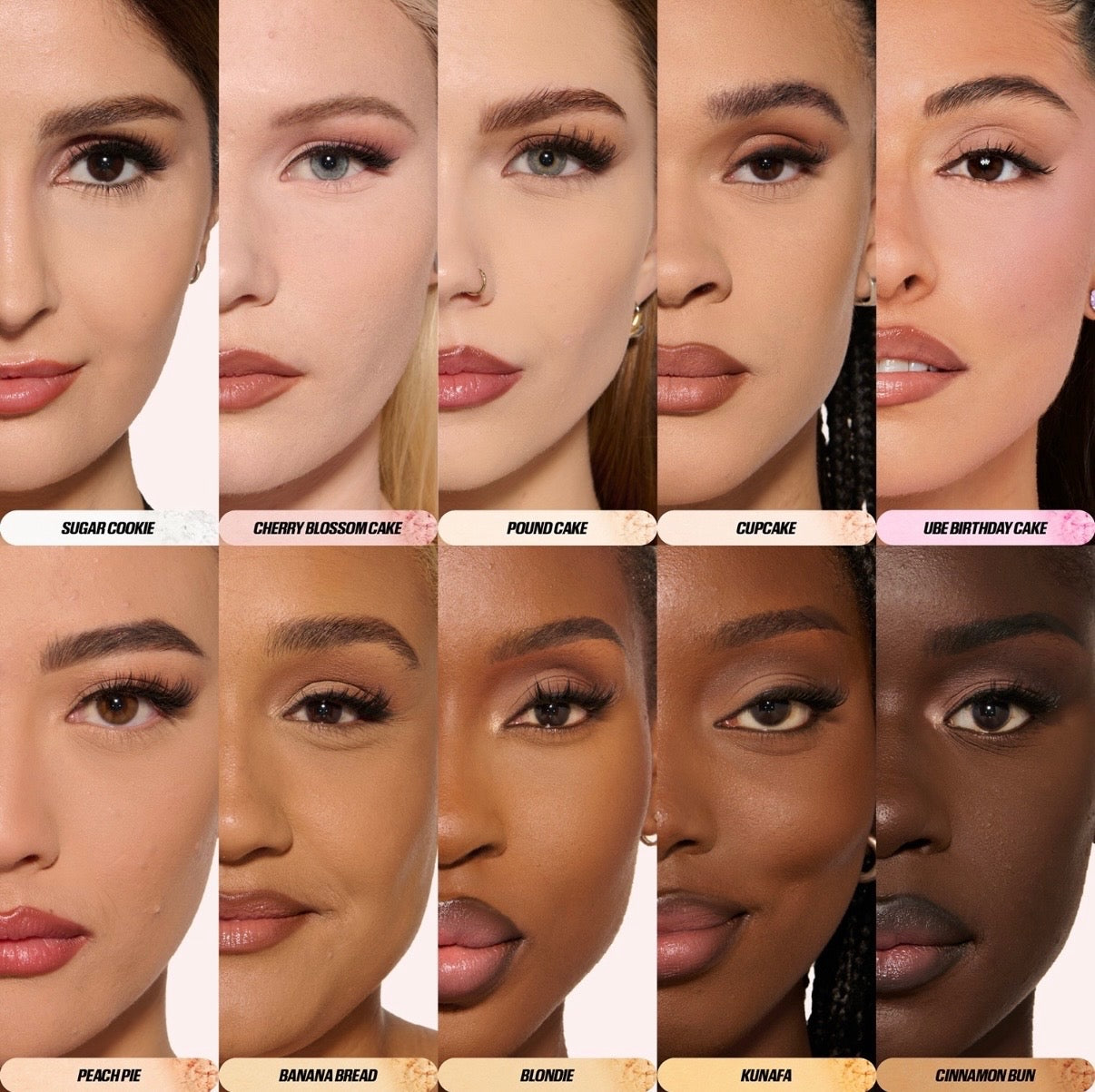 Lot de poudre Huda Beauty x5