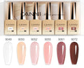 Coffret de 6 couleurs de gel pour ongles 9 ml