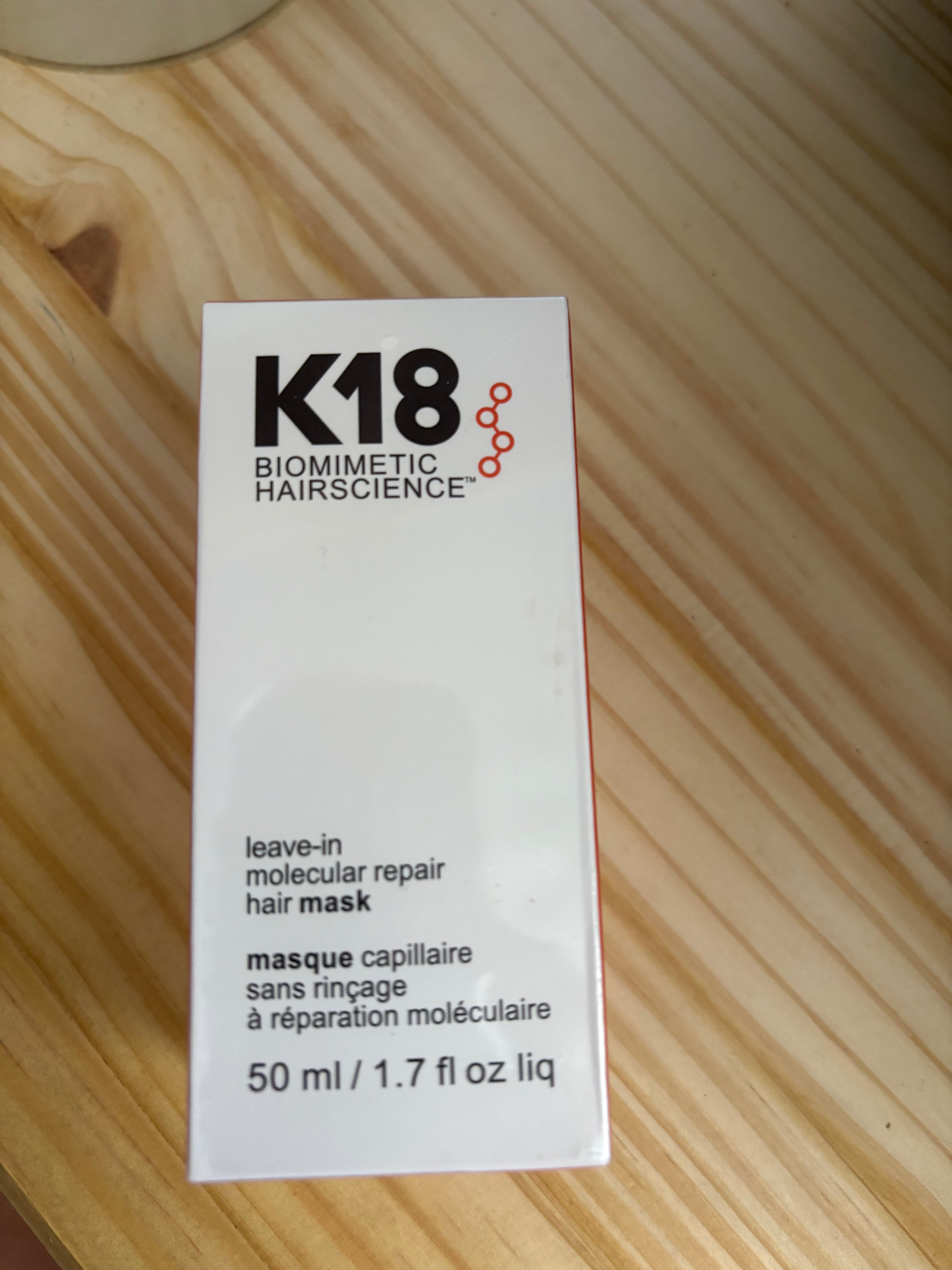 K18 hair mask